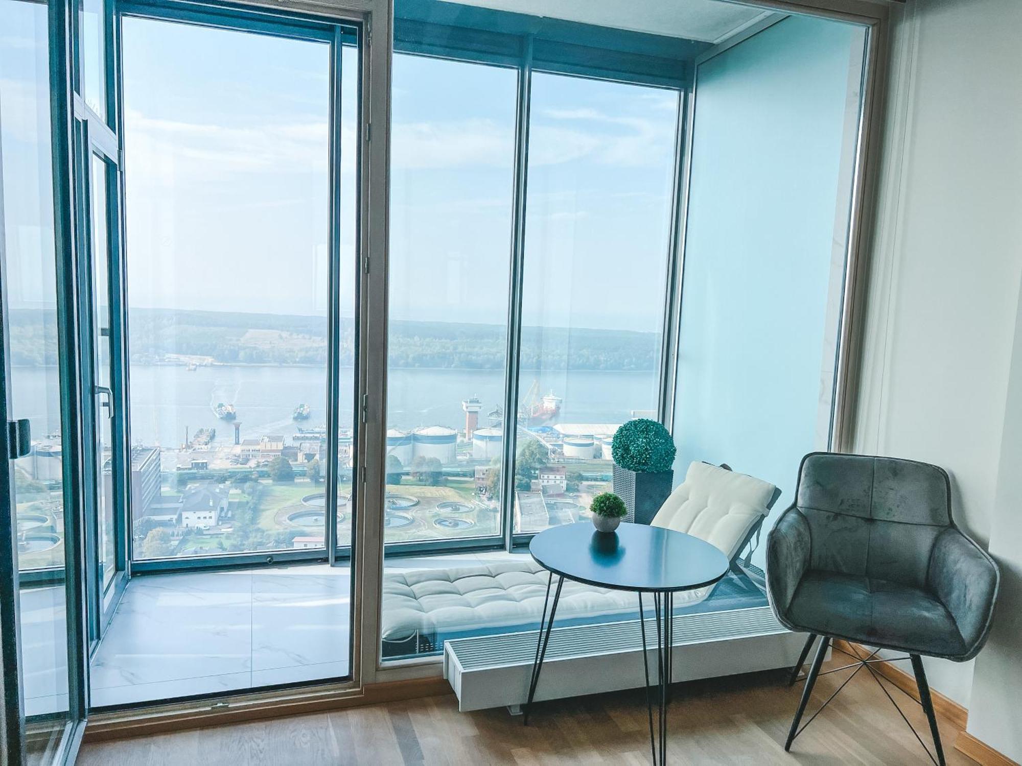 Up 34 Floor Apartments Klaipėda Eksteriør bilde